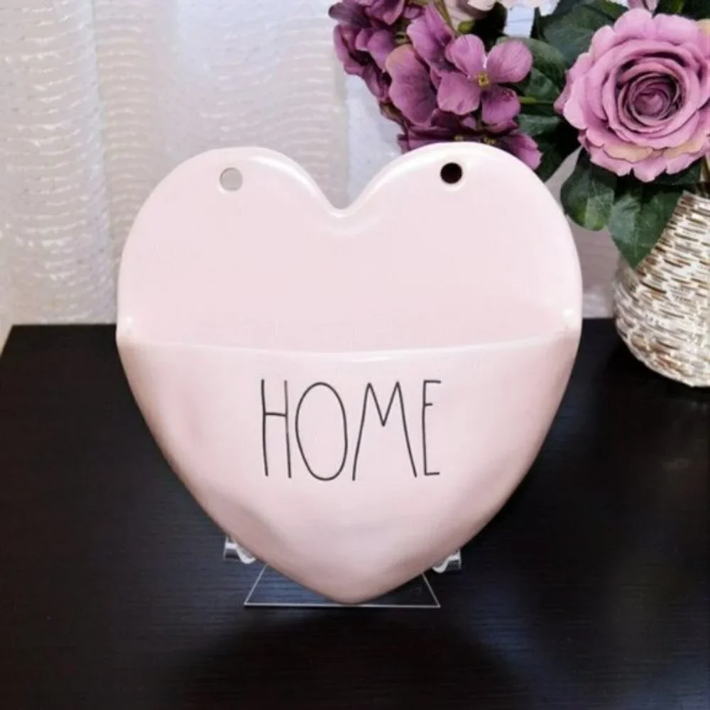 NWT RAE DUNN Ceramic Wall Planter Pink